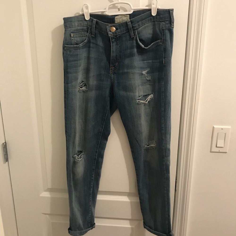 Current/Elliot “The Fling” Slim Boyfriend Jeans